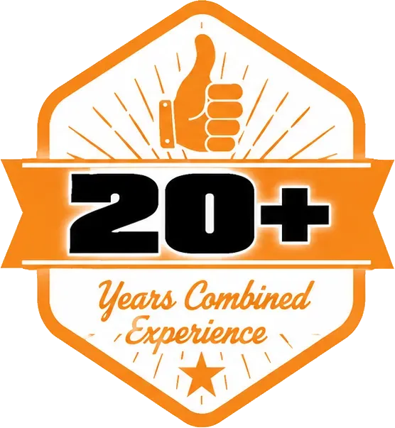 20+ years combined experience